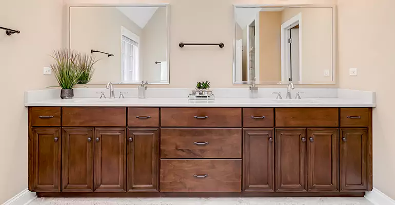 Bathroom Cabinet Renovation in Millbrook
