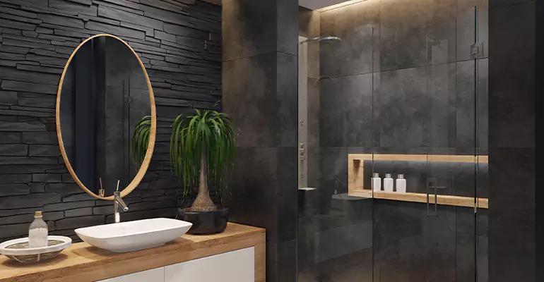 Bathroom Floor Tile Remodel in Millbrook