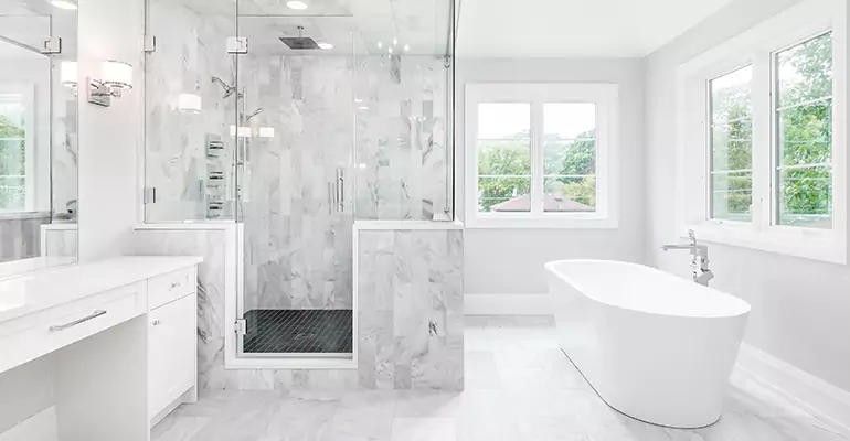 Full Shower Remodel in Millbrook