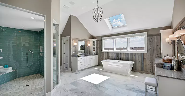 Guest Bathroom Flooring Remodel in Millbrook